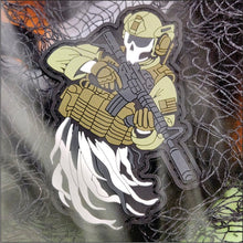 Load image into Gallery viewer, Tactical Recon Ghost - Glow in the Dark - 3.5&quot; PVC Patch
