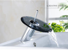 Load image into Gallery viewer, DecorBites™ Glass Waterfall Basin Sink Faucet
