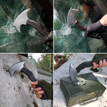 Load image into Gallery viewer, Handmade tomahawk "Dakuri" with tribal engraving

