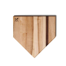 Load image into Gallery viewer, Full Size (17&quot; x 17&quot;) Home Plate Cutting Board
