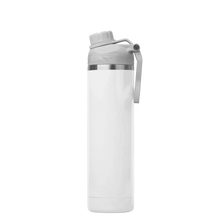Load image into Gallery viewer, HYDRA™ 22OZ Water Bottle with Powder Coat Finish &amp; Silicone Grip Whale Tale Handle
