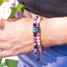 Load image into Gallery viewer, I Am Strong: Illuminating Bracelet of Feminine Power
