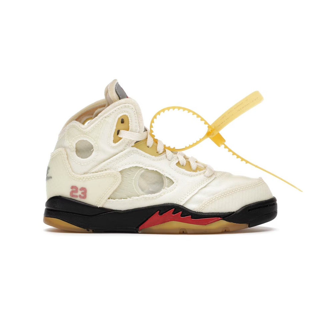 Air Jordan Retro 5 Off-White Sail (PS)