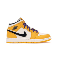 Load image into Gallery viewer, Air Jordan 1 Mid SE Lakers (GS)
