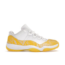 Load image into Gallery viewer, Air Jordan Retro 11 Low Yellow Snakeskin (Women&#39;s)
