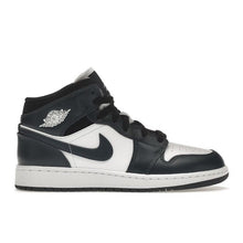 Load image into Gallery viewer, Air Jordan 1 Mid Armory Navy (GS)
