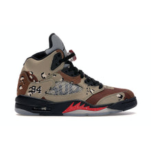 Load image into Gallery viewer, Air Jordan Retro 5 Supreme Desert Camo
