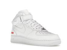 Load image into Gallery viewer, Nike Air Force 1 Mid Supreme White

