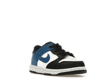 Load image into Gallery viewer, Nike Dunk Low Black White Blue (TD)
