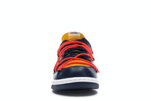 Load image into Gallery viewer, Nike x Off-White Dunk Low &quot;University Gold Midnight Navy&quot;
