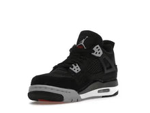 Load image into Gallery viewer, Air Jordan Retro 4 Black Canvas (GS)
