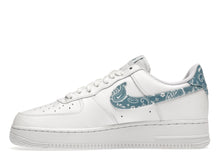 Load image into Gallery viewer, Nike Air Force 1 Low '07 Essential White Worn Blue Paisley (W)
