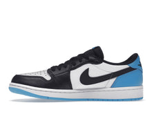 Load image into Gallery viewer, Jordan Retro 1 Low OG "Black Dark Powder Blue"
