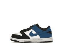 Load image into Gallery viewer, Nike Dunk Low Black White Blue (TD)
