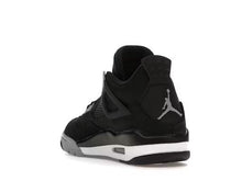 Load image into Gallery viewer, Air Jordan Retro 4 Black Canvas (GS)
