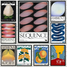 Load image into Gallery viewer, DecorBites™ Japanese Wave Abstract Canvas Print Wall Art
