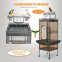 Load image into Gallery viewer, DecorBites™ Large 61" Bird Cage - Non-Toxic Steel, Easy Assembly
