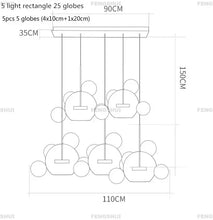 Load image into Gallery viewer, DecorBites™ LED Bubble Chandelier for Home Lighting
