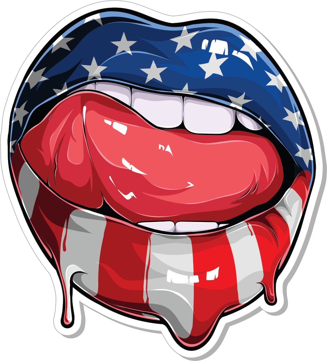 American Flag Lips - 3