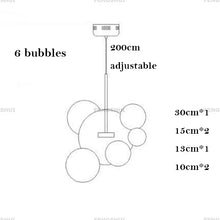 Load image into Gallery viewer, DecorBites™ Modern LED Bubble Chandelier for Home Lighting

