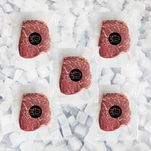 Load image into Gallery viewer, Natural Black Angus Prime Filet Mignon Steak, Grass Fed (Bulk Case)
