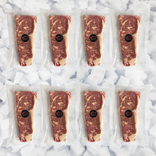 Load image into Gallery viewer, Natural Black Angus Prime NY Strip Steak, Grass Fed (Bulk Case)
