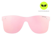 Load image into Gallery viewer, Sustainable Future Wife - Rosegold Square Wayfarer Sunglasses
