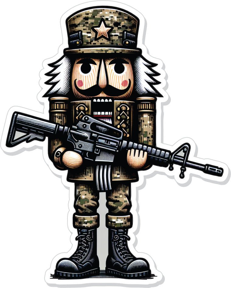 STICKER - Tactical Nutcracker - 3