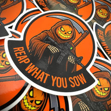 Load image into Gallery viewer, October 2025 POTM - Reap What You Sow - 3.5" - Sticker
