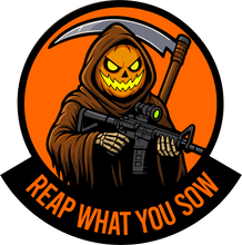 Load image into Gallery viewer, October 2025 POTM - Reap What You Sow - 3.5" - Sticker
