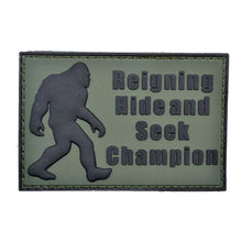Load image into Gallery viewer, Reigning Hide and Seek Champion - PVC Patch
