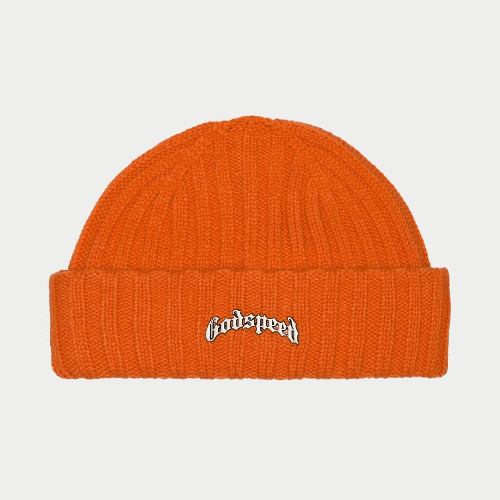 Godspeed Og Logo Emblem Beanie - Orange
