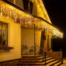 Load image into Gallery viewer, DecorBites™ Outdoor Christmas Waterfall Lights 5M Curtain String
