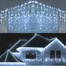 Load image into Gallery viewer, DecorBites™ Outdoor Christmas Waterfall Lights 5M Curtain String
