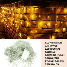 Load image into Gallery viewer, DecorBites™ Outdoor Christmas Waterfall Lights 5M Curtain String
