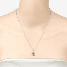 Load image into Gallery viewer, 0.13 Carat Genuine Swiss Blue Topaz .925 Sterling Silver Pendant
