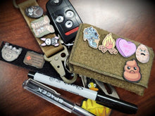 Load image into Gallery viewer, TGJ Tactical Loop Wallet - Premium Pocket-Fit Design - Mix &amp; Match Mini Morale© Patches &amp; Personalize Your Style
