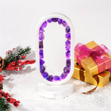 Load image into Gallery viewer, Portal to Peace - Amethyst Lamp of Stress Relief
