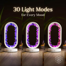 Load image into Gallery viewer, Portal to Peace - Amethyst Lamp of Stress Relief
