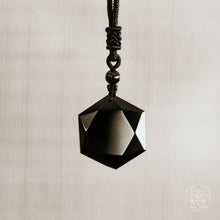Load image into Gallery viewer, Premium Black Obsidian Talisman
