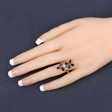 Load image into Gallery viewer, 1.75 Carat Genuine Blue Sapphire .925 Sterling Silver Ring
