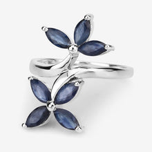 Load image into Gallery viewer, 1.75 Carat Genuine Blue Sapphire .925 Sterling Silver Ring
