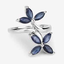Load image into Gallery viewer, 1.75 Carat Genuine Blue Sapphire .925 Sterling Silver Ring
