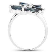 Load image into Gallery viewer, 1.75 Carat Genuine Blue Sapphire .925 Sterling Silver Ring
