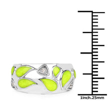 Load image into Gallery viewer, 0.07 Carat Genuine White Topaz .925 Sterling Silver Ring
