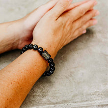 Load image into Gallery viewer, Rainbow Obsidian Protection Bracelet

