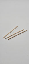 Load image into Gallery viewer, 450 Qty BiteMyWood Unflavored Double Point Blunt Tip Birchwood Toothpicks in Reusable Plastic Jar - USA Made
