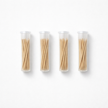 Load image into Gallery viewer, 36 Qty Unflavored Birchwood Toothpicks in Plastic Tubes
