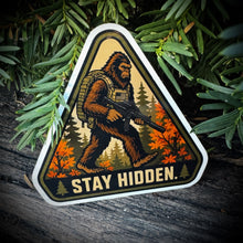 Load image into Gallery viewer, September 2026 POTM - Bigfoot - Stay Hidden - 3.5" - Sticker
