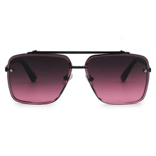 Load image into Gallery viewer, Bella - Ruby Oversized Squared Aviators
